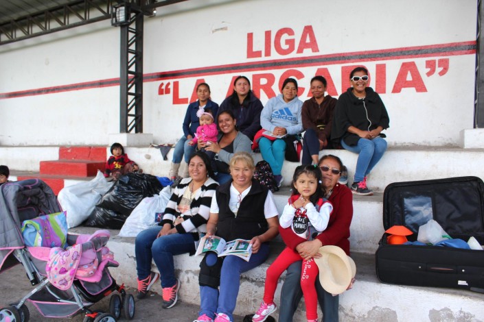Foto's 2017 van ons vrijwilligerswerk in Ecuador
