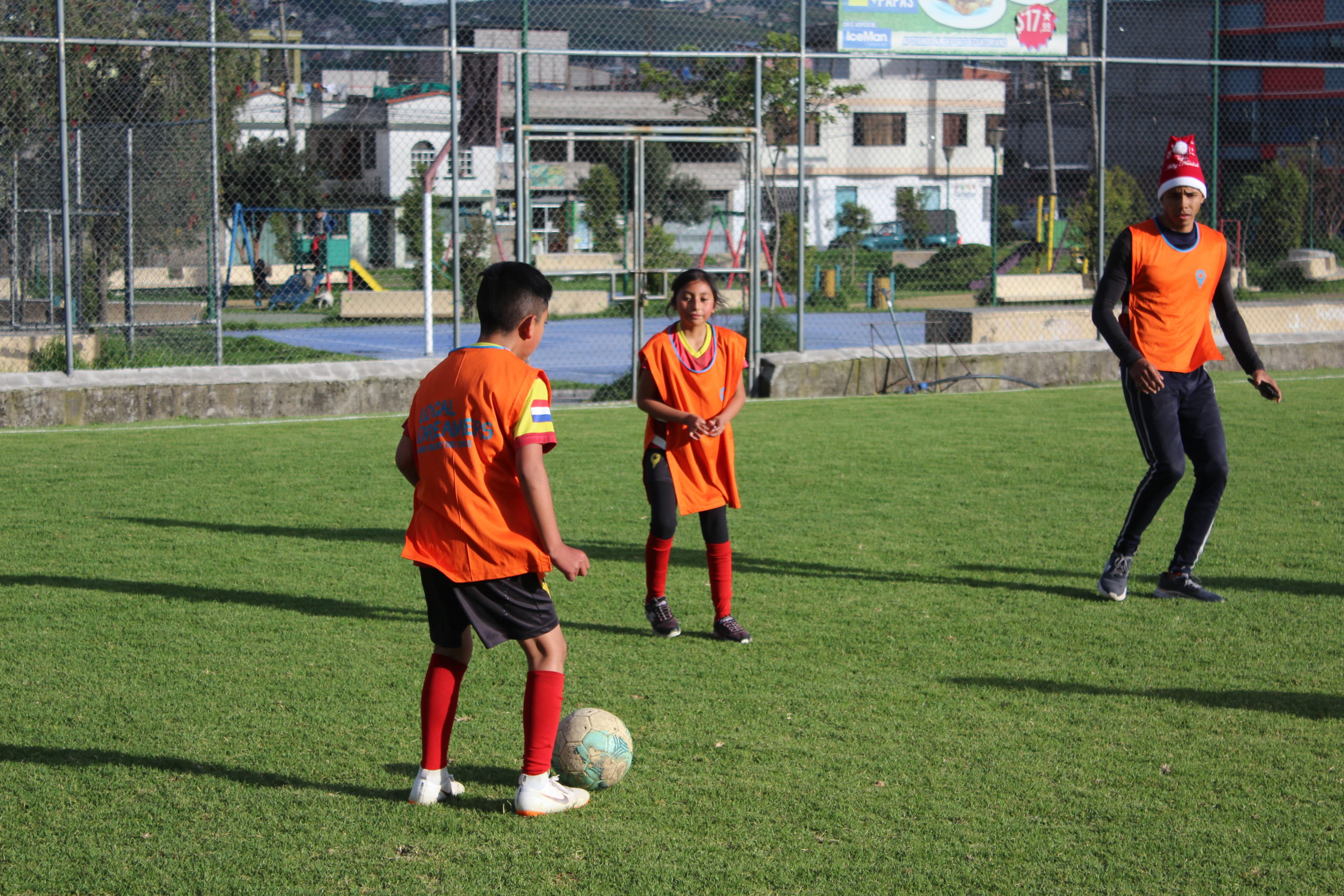 Local Dreamers soccer school Saylon